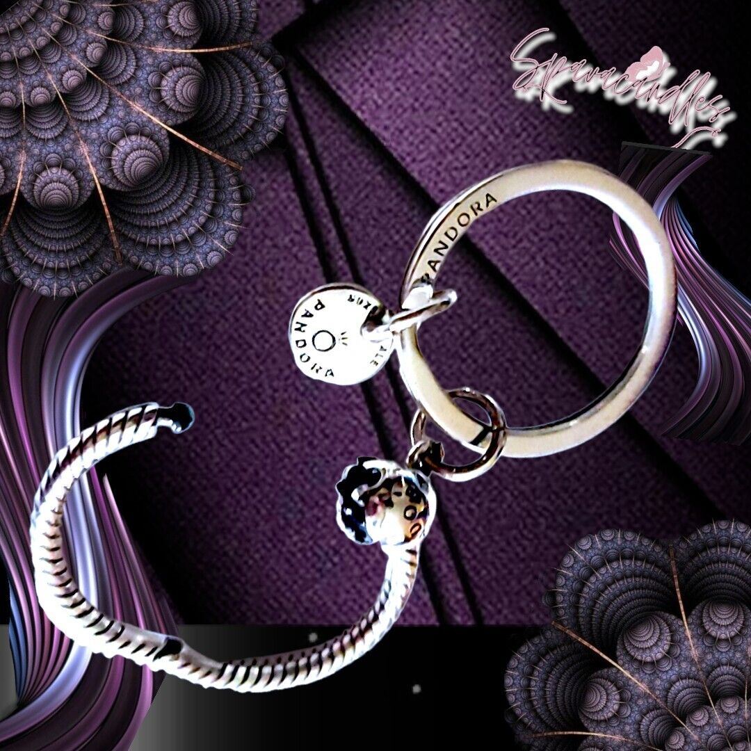 New PANDORA Moments Charm Key Ring Holder 399566C00 US seller